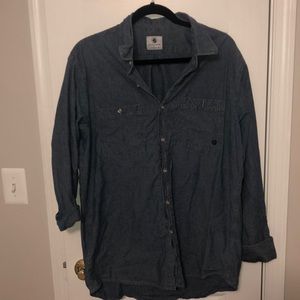 EUC Southern Proper chambray shirt sz L